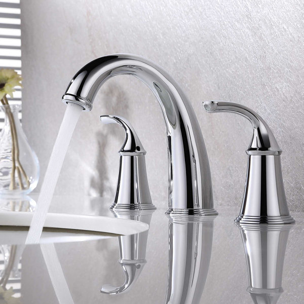 LUKX Sam Widespread Faucet 2handle Bathroom Faucet Wayfair Canada